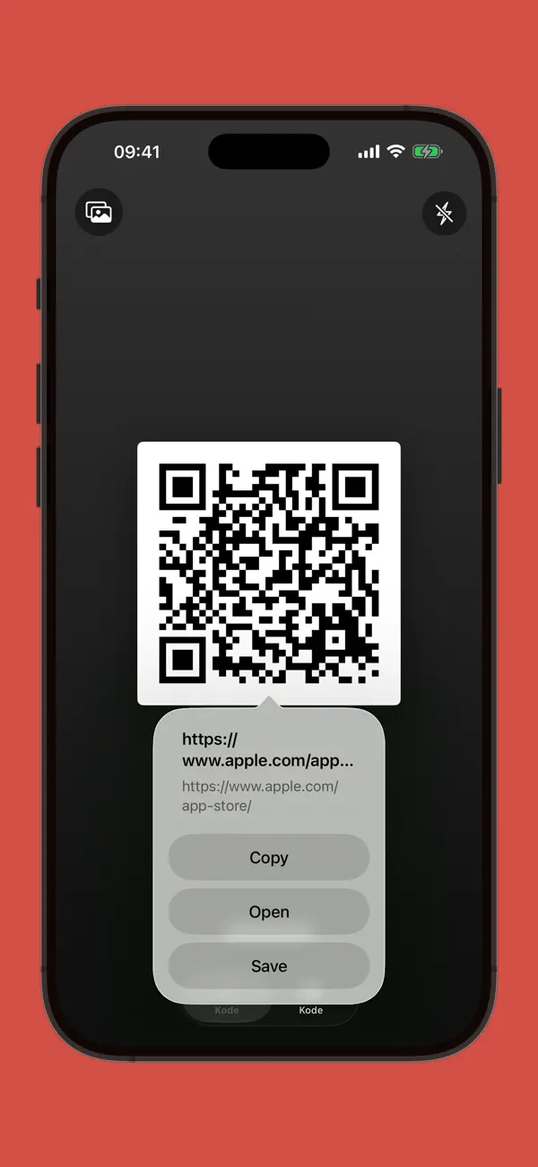 Screenshot #1 pour Kode QR