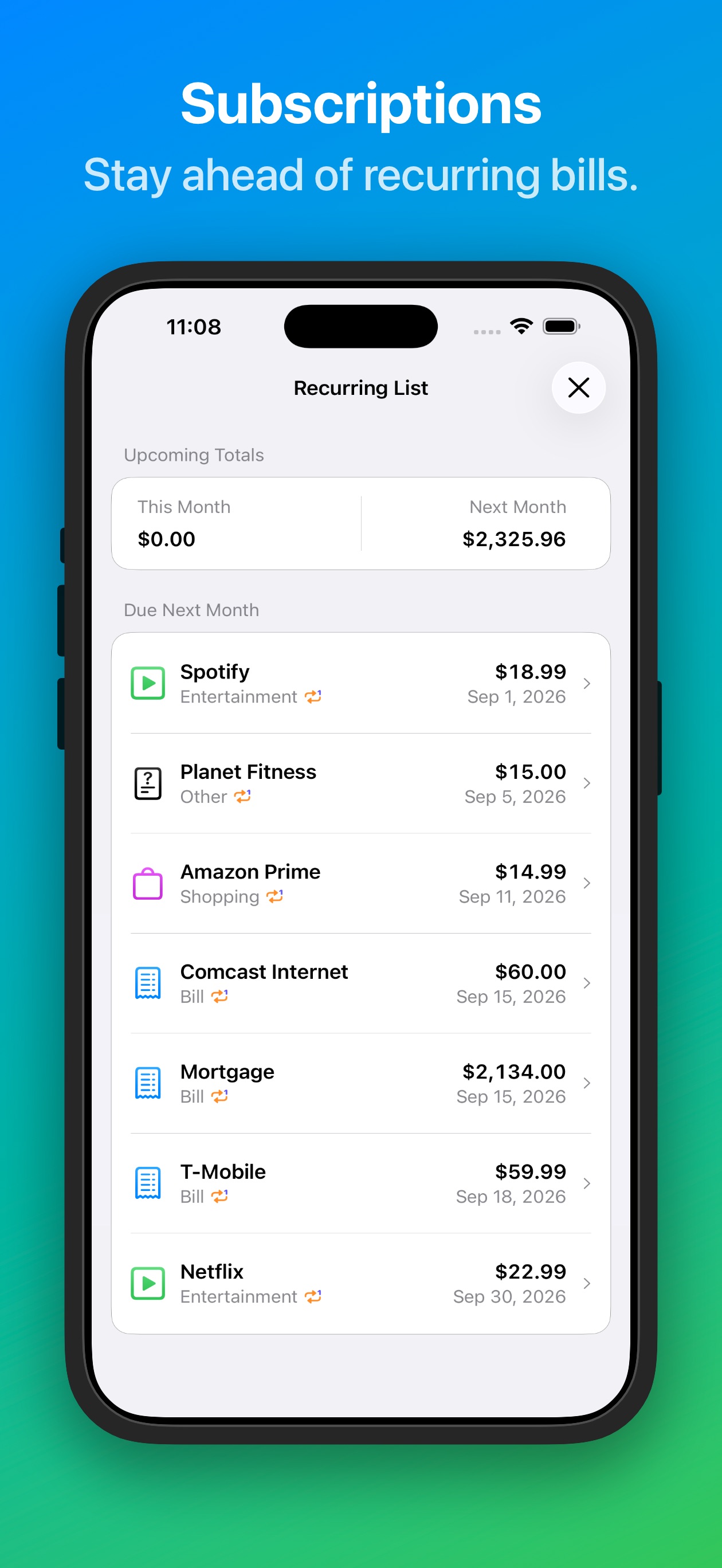 Screenshot 5 of BudgetWise Pro