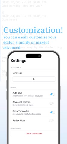 Subfier iPhone screenshot