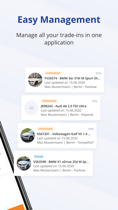 Screenshot #2 pour AUTO1 EVA App