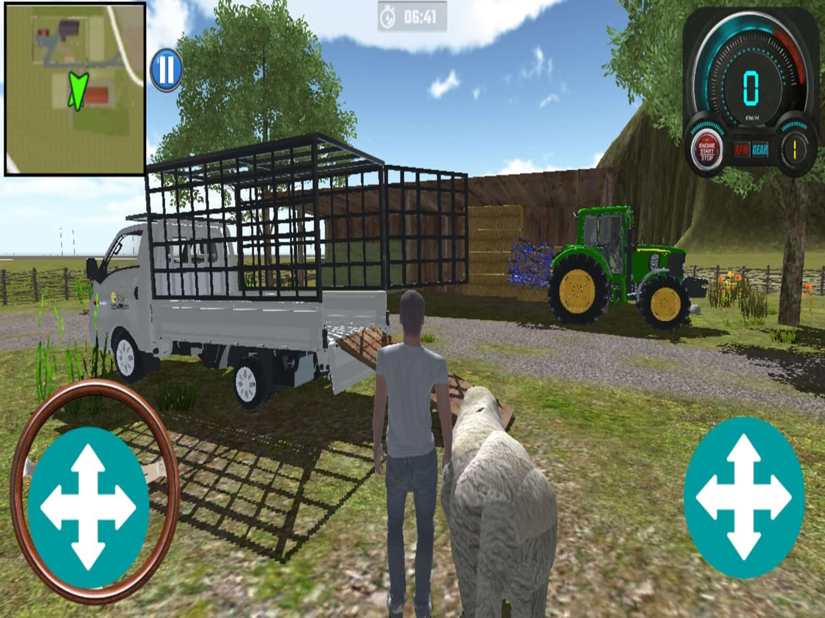 Tractor Forest Farm Simulator