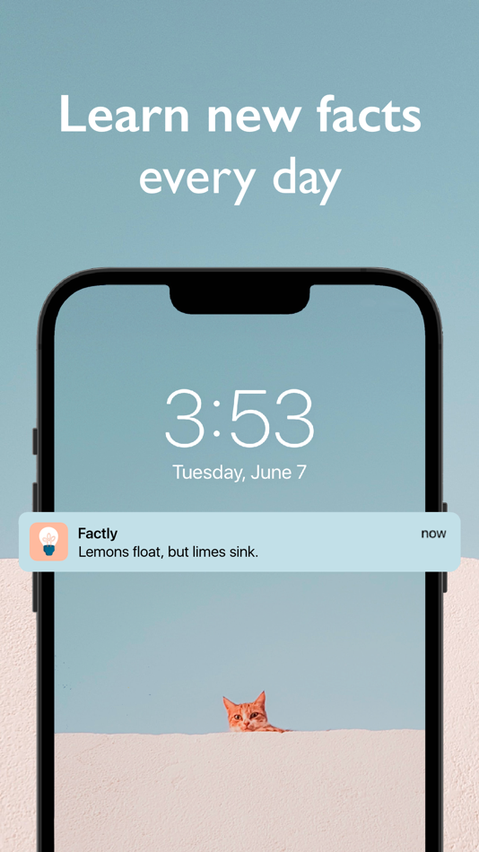 #1. Factly - Learn something new (iOS) 由: Positive Mindset sp. z o. o.
