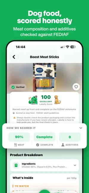 Labelly - Food Scanner & Score screenshot 4