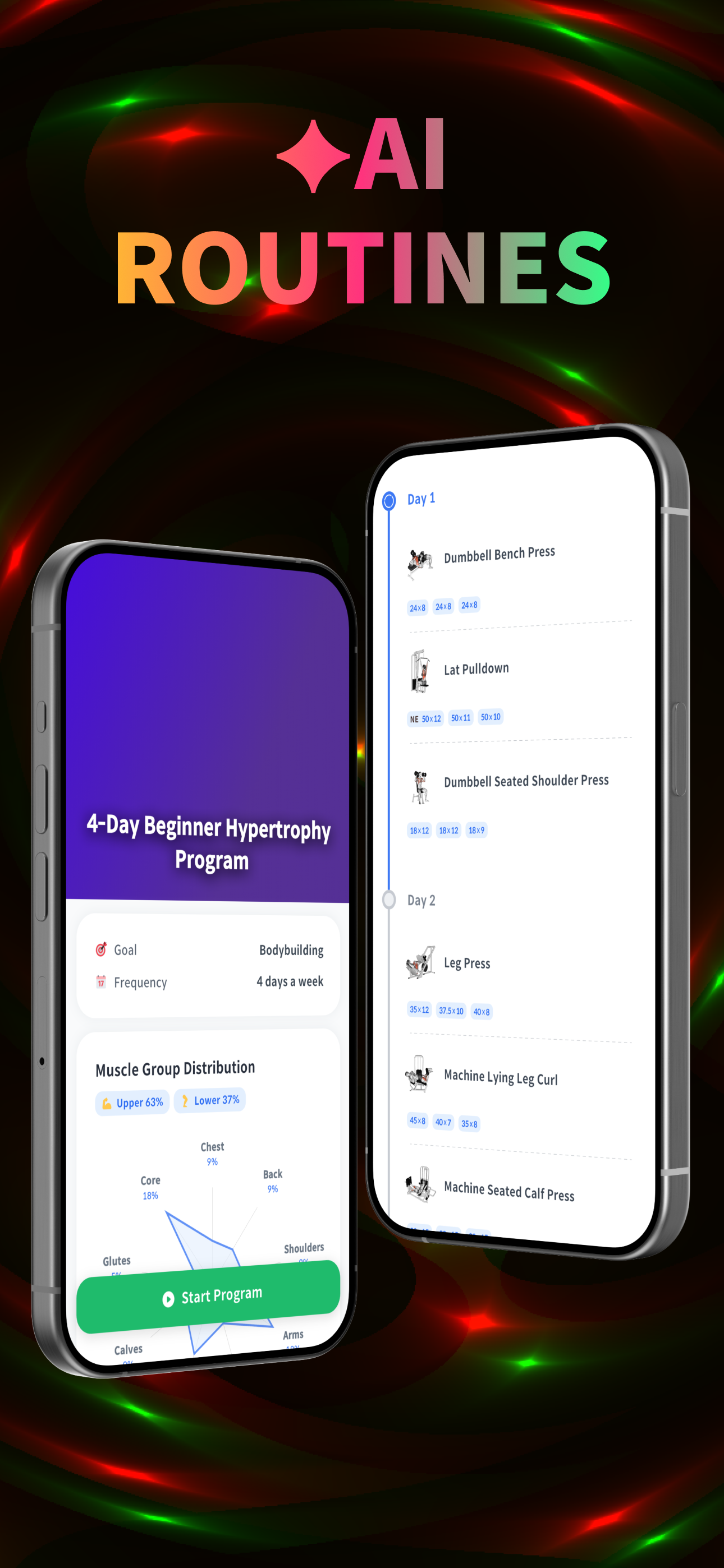 RISE - Workout Tracker Gym Log screenshot 7