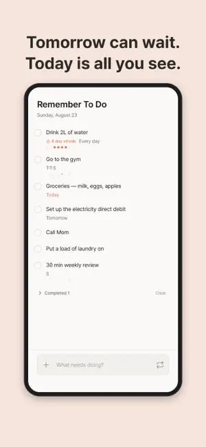 Remember To Do: Daily Routine screenshot 1