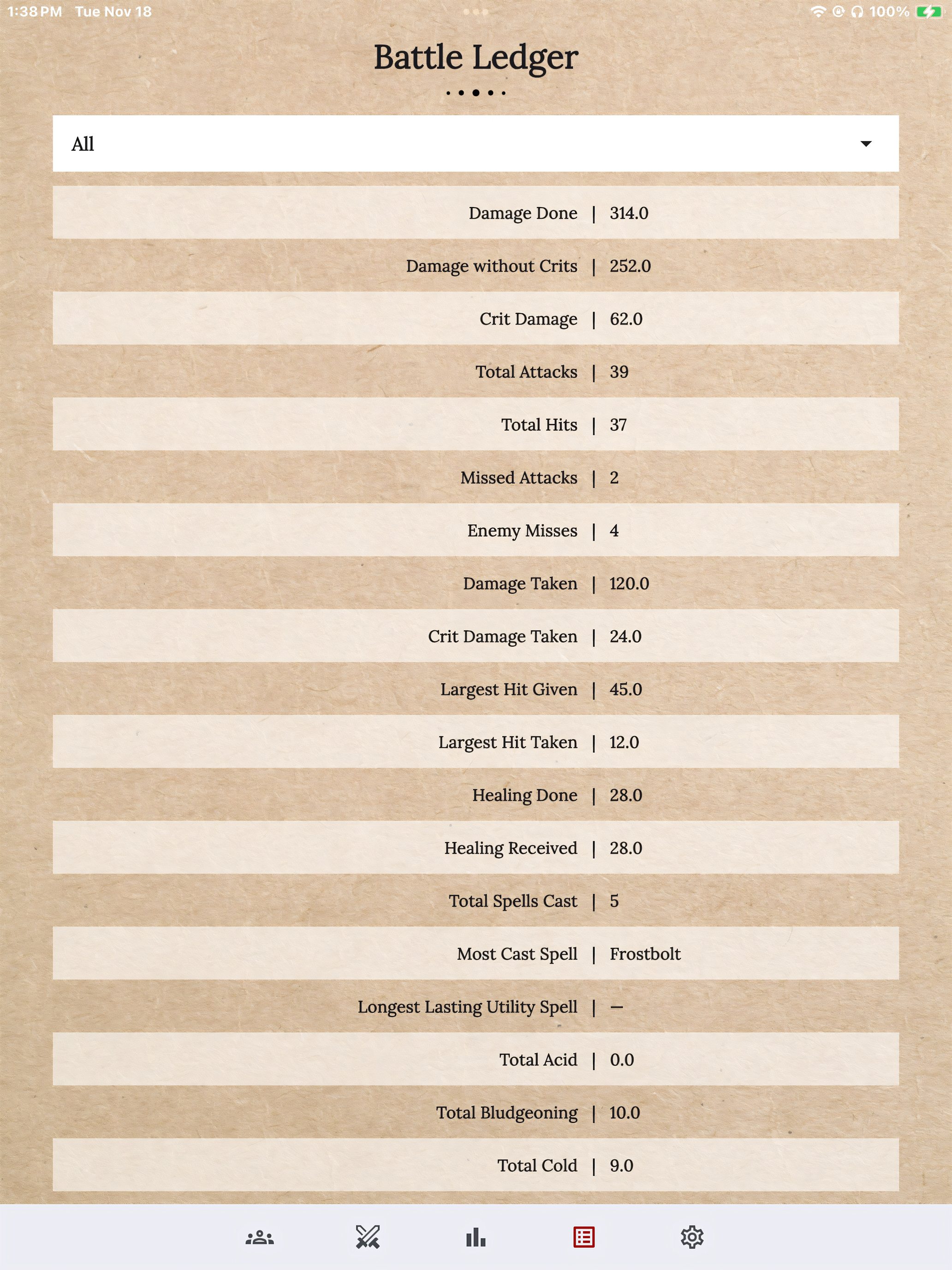 Battle Ledger screenshot 12