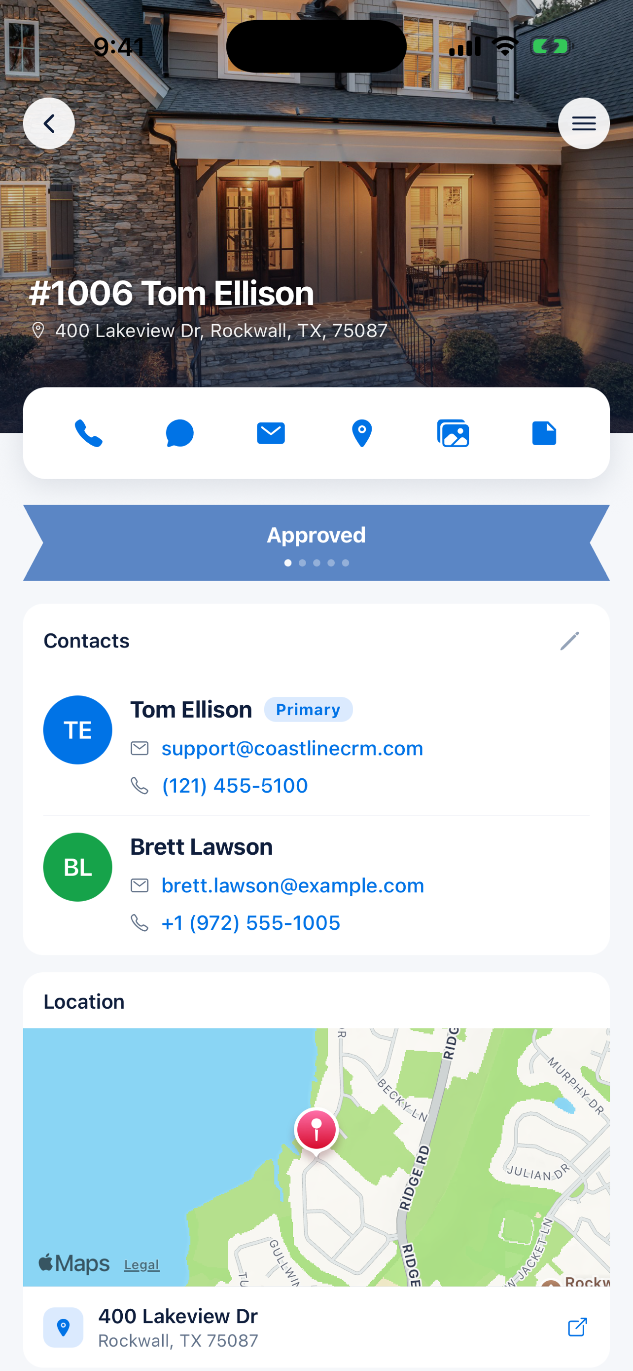 Coastline CRM screenshot 4