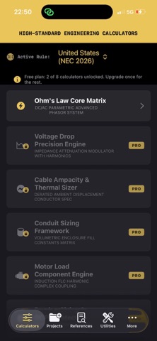 ElectricianPro Toolkit screenshot