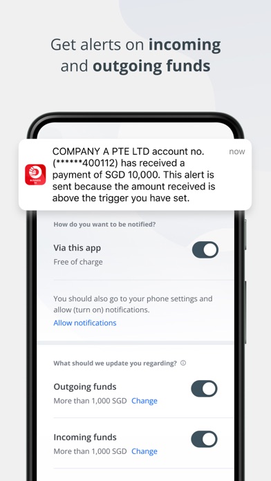 OCBC Business Screenshot