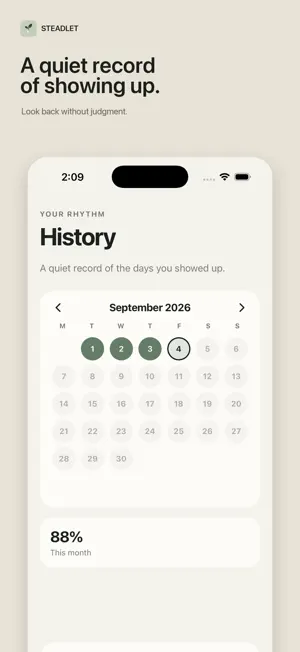 Steadlet: Goal & Habit Tracker screenshot 2