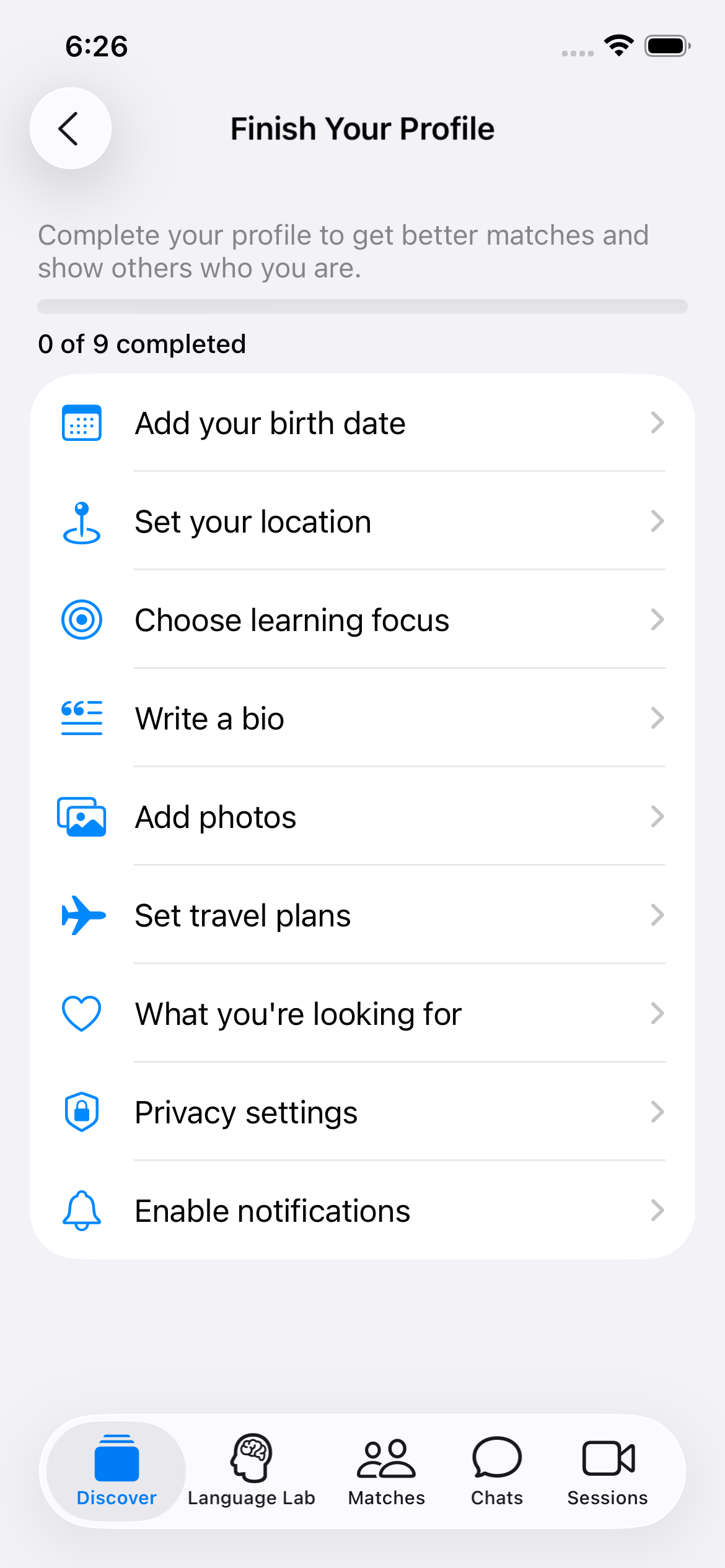 Language-Match screenshot 6
