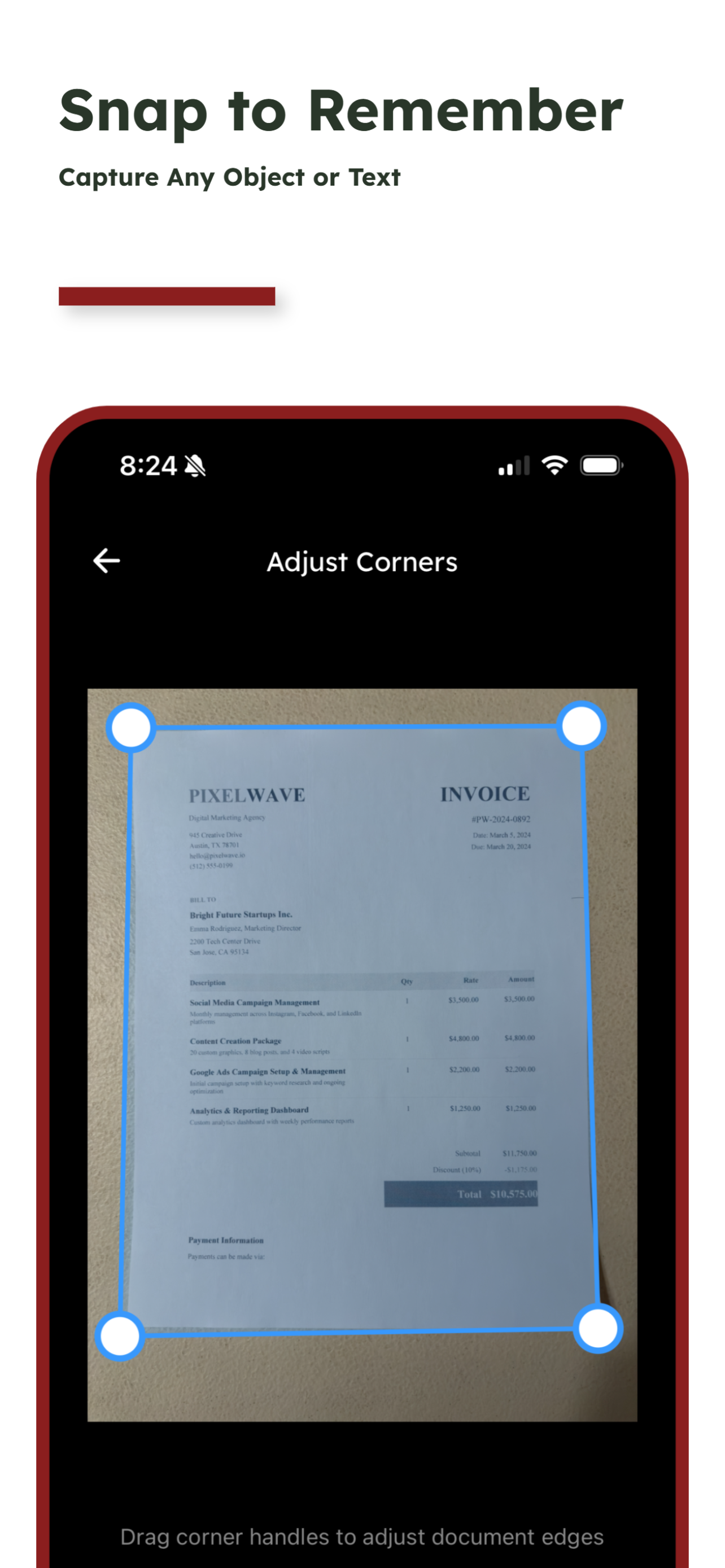 SnapFile: AI Document Scanner
