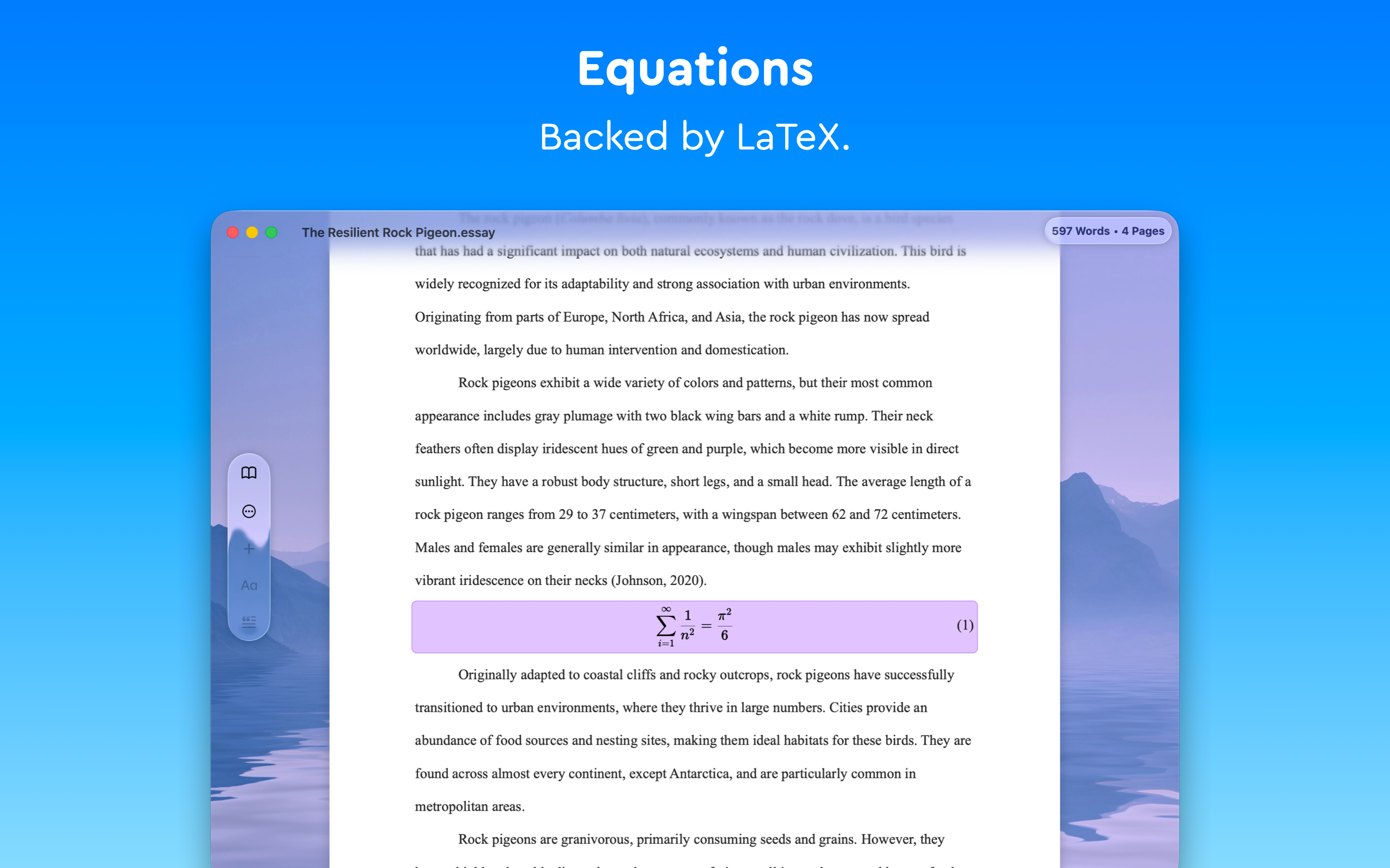 Essayist: Academic Writing App
