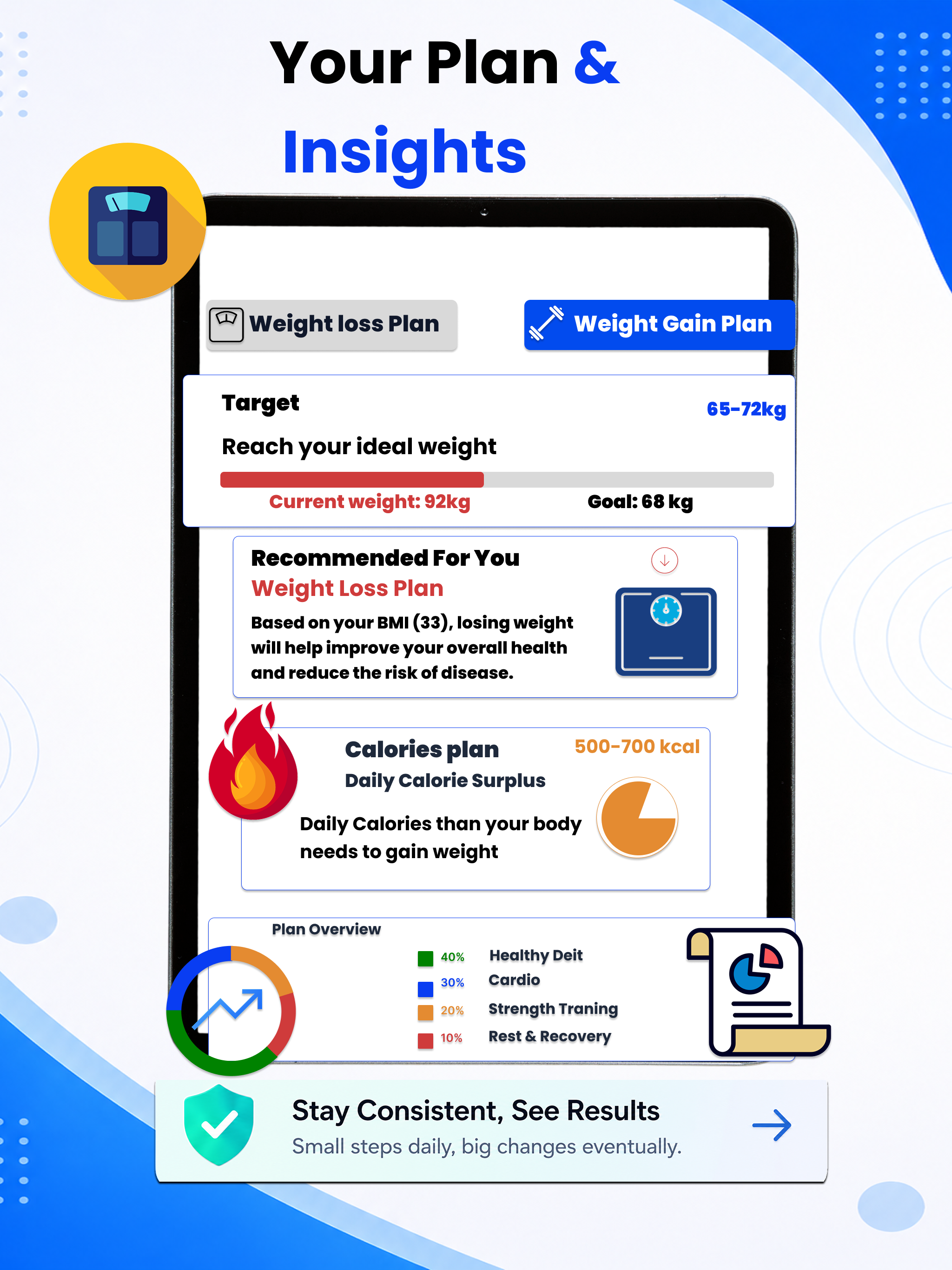 BMI Calculator - weight loss. screenshot 15