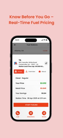 MyFuelDeals App screenshot