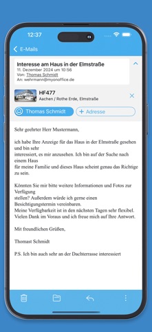 onOffice App screenshot