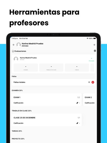 Colegio GAMA iPad screenshot
