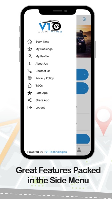 V1 Car Hire & Vehicle Rental Screenshot
