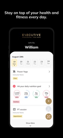 Executive Personal Trainer Screenshot 2 of 6