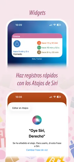 Captura de pantalla de Baby Tracker – Diario Del Bebé en iPhone 6