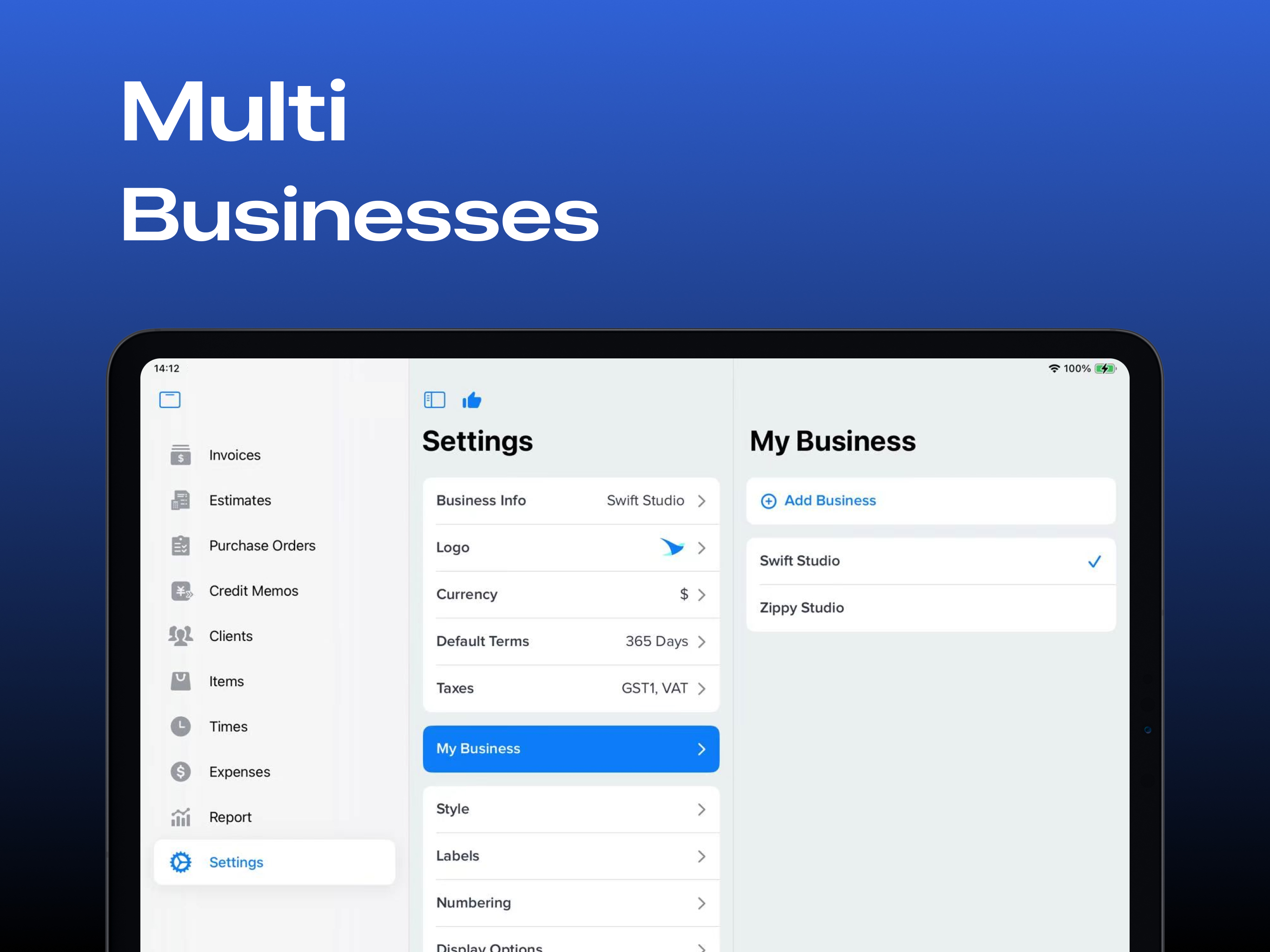 Swift Invoice, Invoice Maker screenshot 12