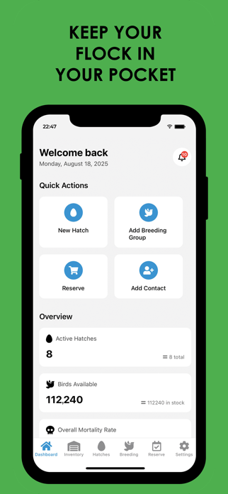 HatchTracker Screenshot 1 of 4