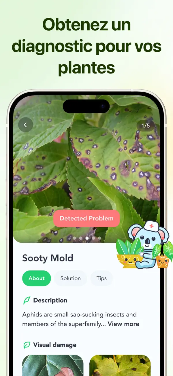 Screenshot #2 pour Flora - Plant Care & Diagnosis