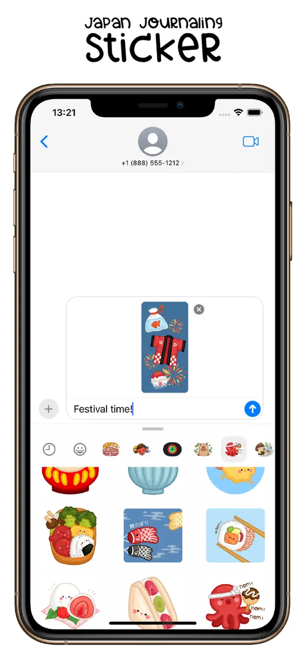 Screenshot #3 pour Japan Journaling Sticker Pack