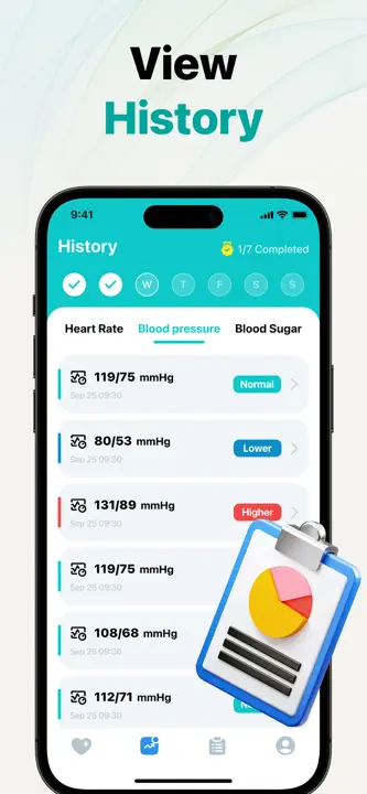 Blood Pressure：Scan Healthのスクリーンショット（5/5）