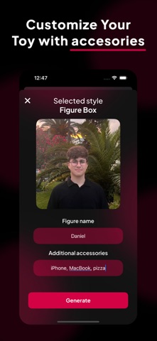 AI Action Figure - FigureMe iPhone screenshot