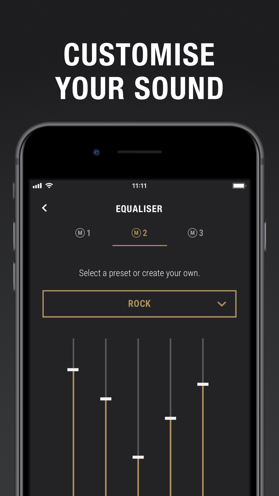 Marshall Bluetooth Screenshot