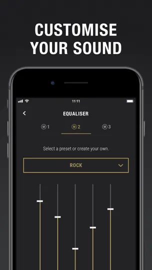 Скриншот Marshall Bluetooth на iPhone 4