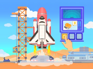 Dinosaur Rocket Games for kids