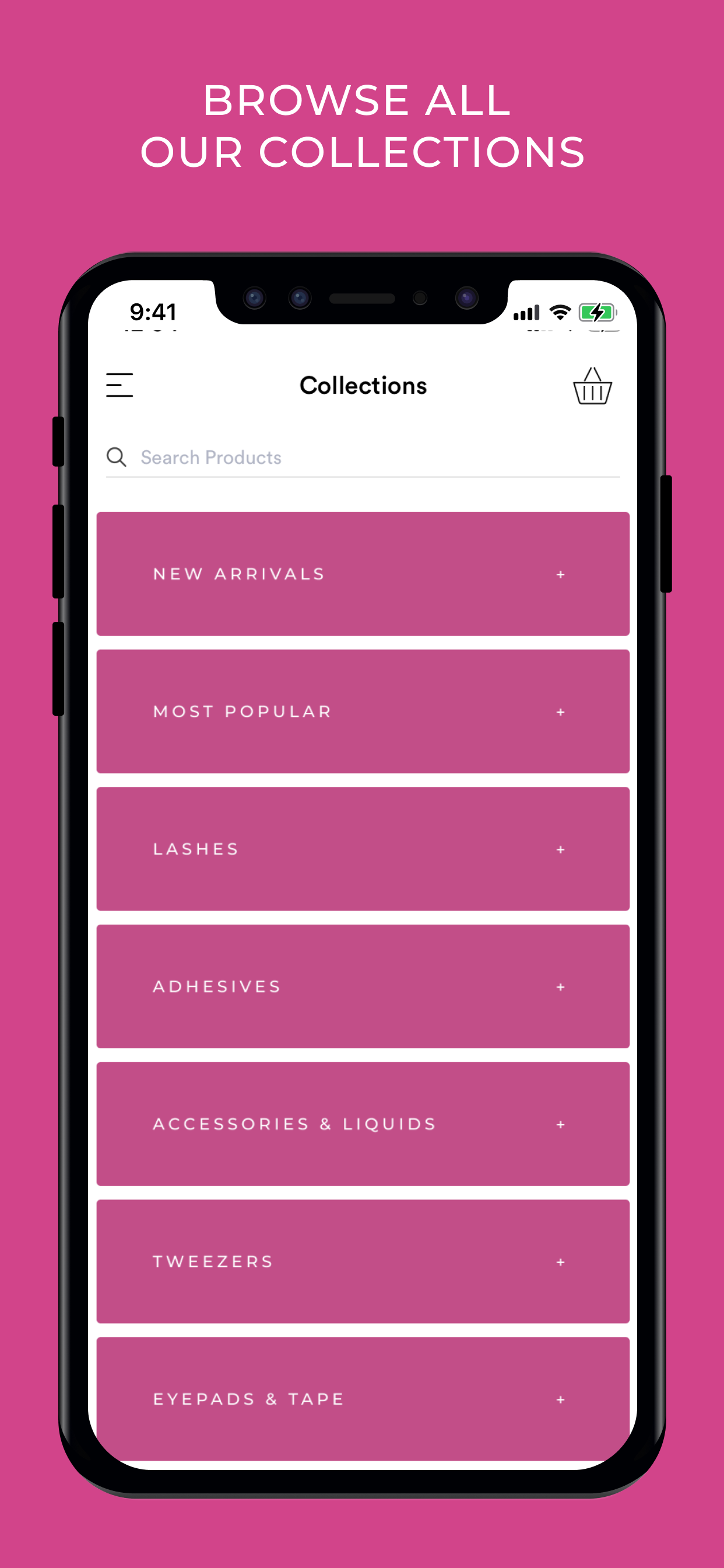 LashBase screenshot 2