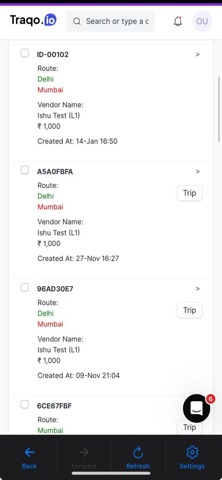 Traqo Lite screenshot