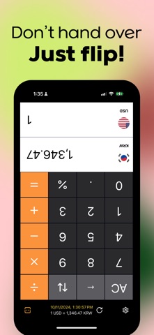 Flip Currency Calculator screenshot