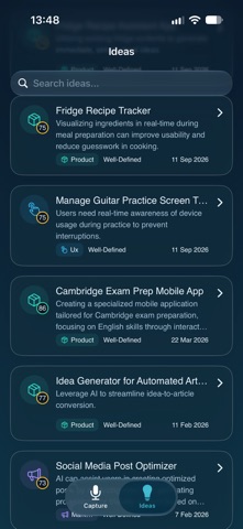 Idea Clear: AI Idea Capture Screenshot 6 of 8