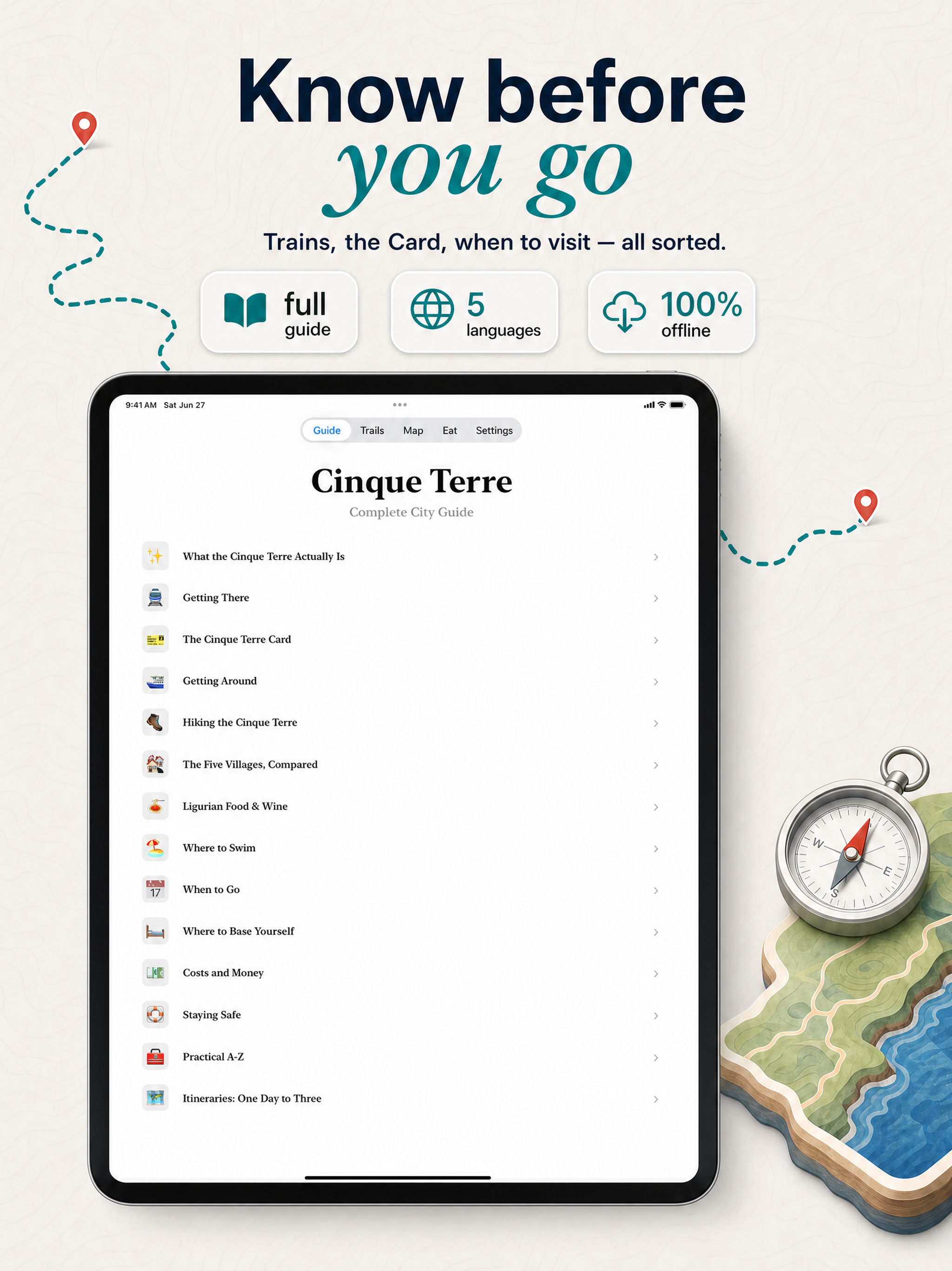 Cinque Terre Offline Map screenshot 10