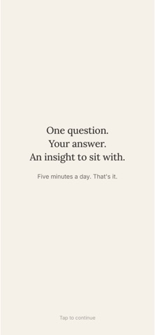 OneQuestion. screenshot
