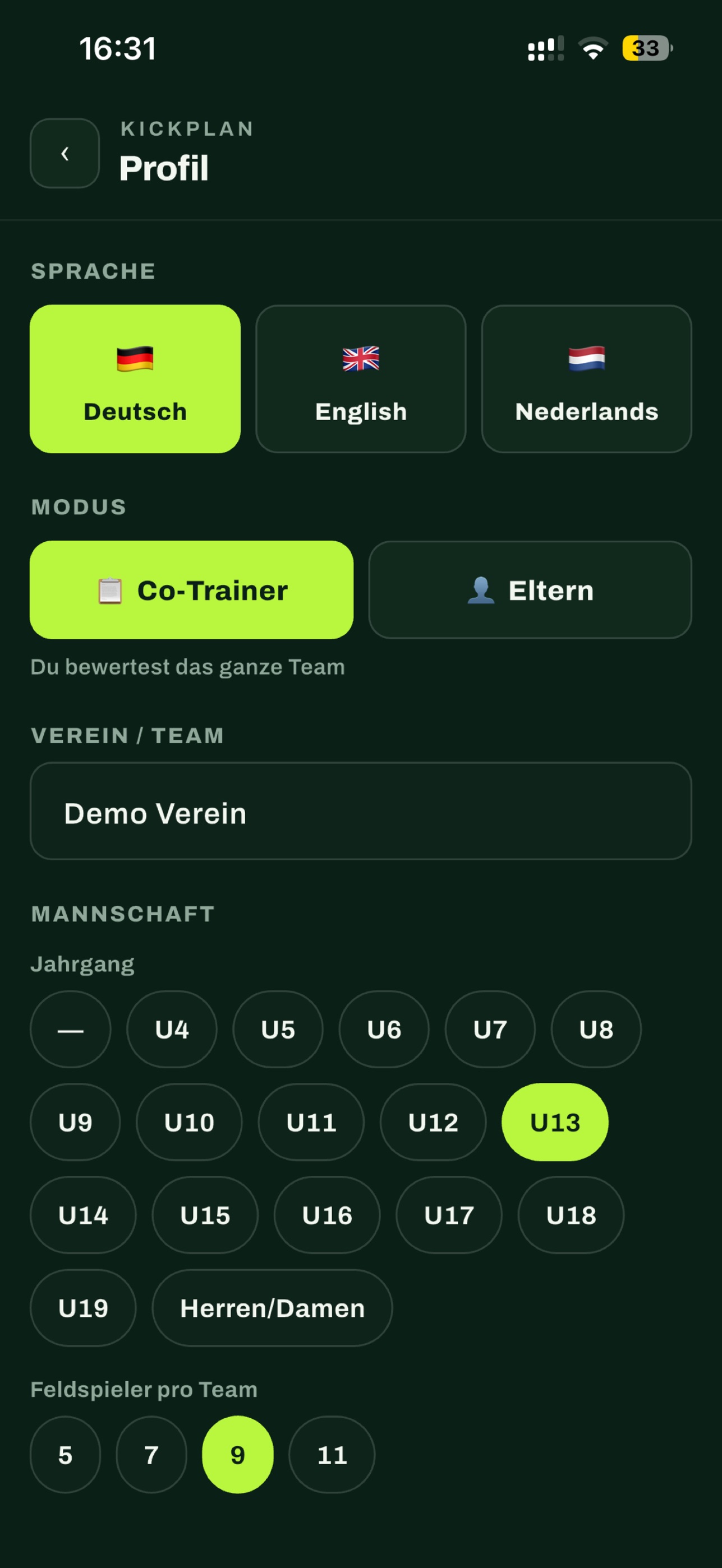 Screenshot 3 of KickPlan – Playtime Tracker