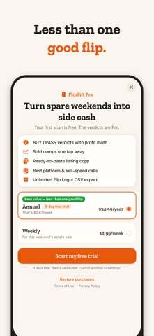 FlipSift: Instant Resale Value App Store screenshot 2