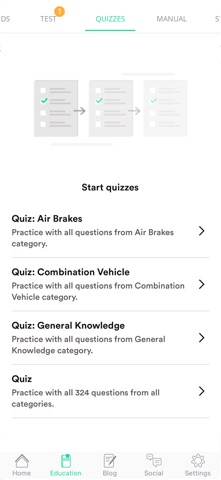 CDL Test Prep - Commercial iPhone screenshot