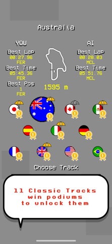 Formula 11 Mini Racing screenshot