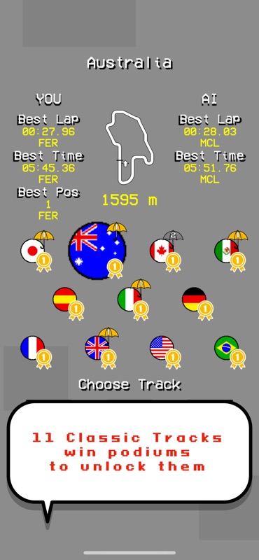 Formula 11 Mini Carreras screenshot 3