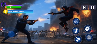 Rope Hero Fight Gang War 3D iPhone screenshot