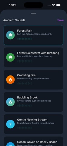 Meditation Stillness iPhone screenshot