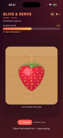 Slice & Serve: Kitchen Cuts screenshot 2