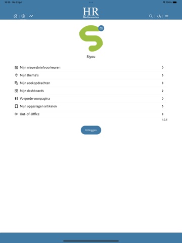 App screenshot