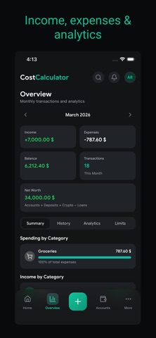 CostCalculator.App Screenshot 3 of 3