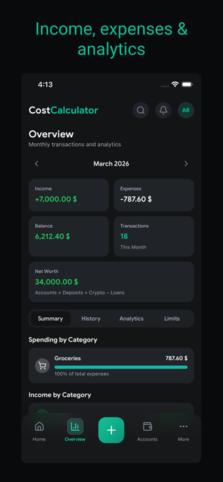 CostCalculator.App Screenshot 3 of 3